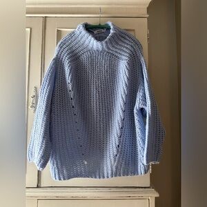 NWOT Mock Neck Oversized Knit